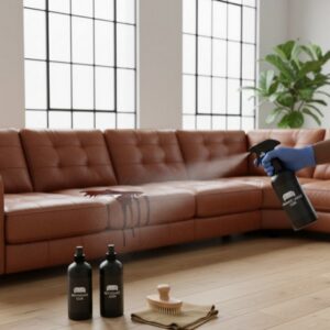 Nettoyage de canapé 10 places (cuir)
