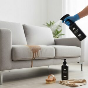 Nettoyage de canapé  d'angle 2 places (tissus)