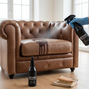 Nettoyage de fauteuil en cuir