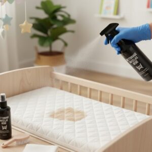 Nettoyage de matelas bébé
