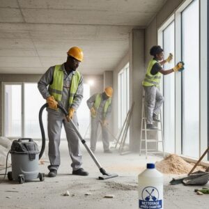 Nettoyage après chantier